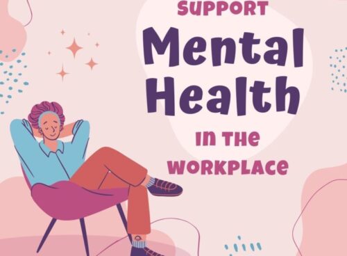 How to Support Mental Health Concerns in the Workplace Purple World Mental Health Day Instagram Post e1654610496350 800x666 1