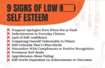 9 Signs of Low Self Esteem 9 Signs of Low Self Esteem