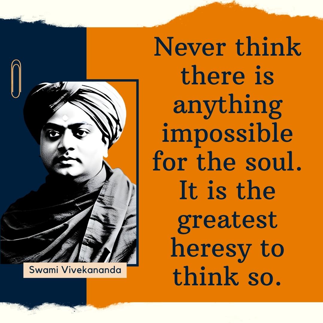 Swami Vivekananda Quotes on Self Confidence - Beyondpsychub