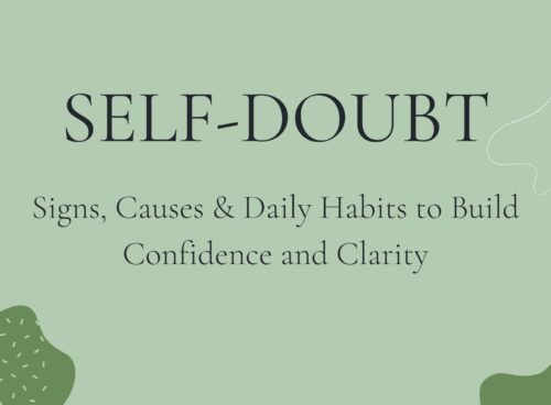Self-Doubt: Signs, Causes & Daily Habits